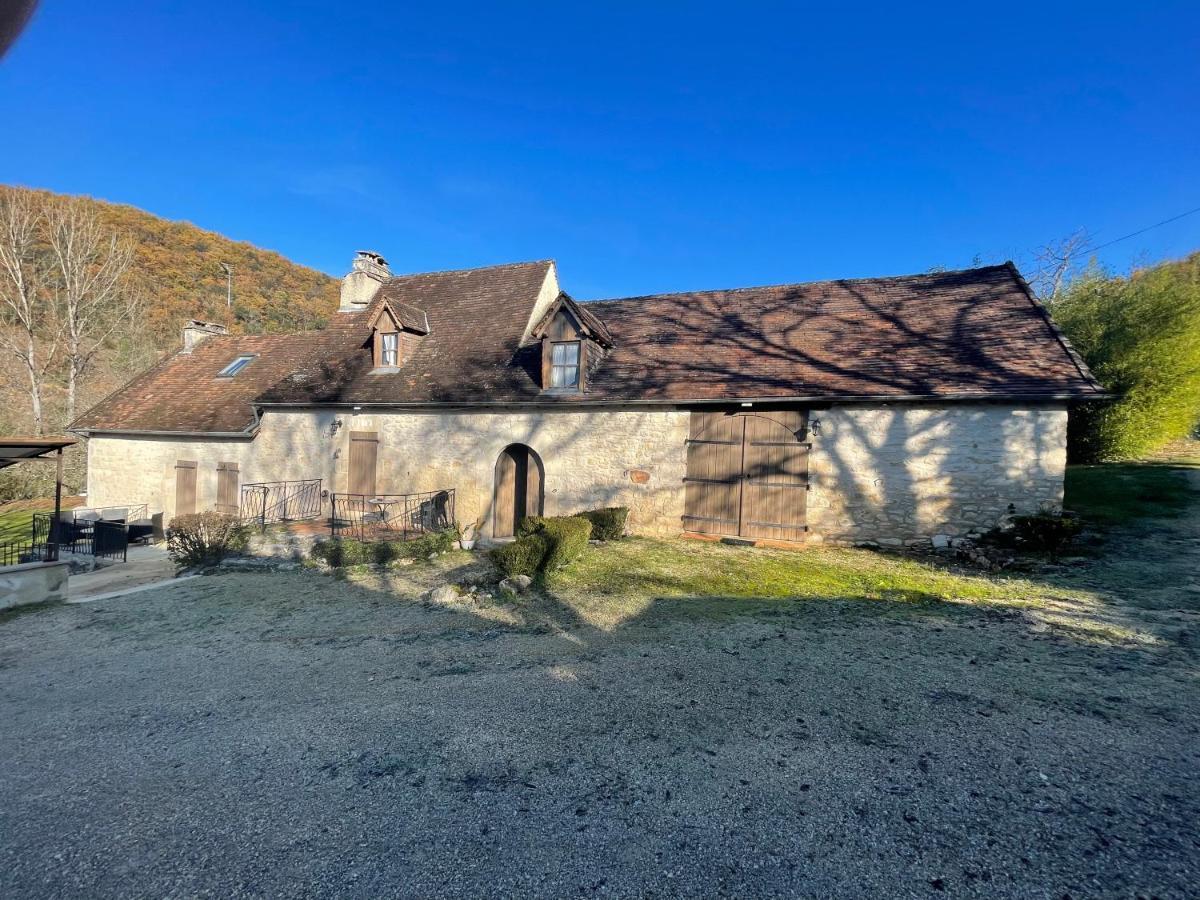 Vila Domaine Du Bonheur En Pierre Avec Piscine, Proche Sarlat Carlux Exteriér fotografie
