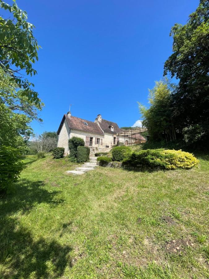 Vila Domaine Du Bonheur En Pierre Avec Piscine, Proche Sarlat Carlux Exteriér fotografie