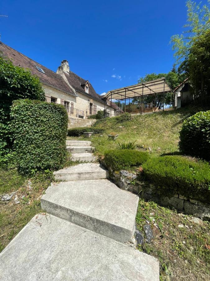 Vila Domaine Du Bonheur En Pierre Avec Piscine, Proche Sarlat Carlux Exteriér fotografie
