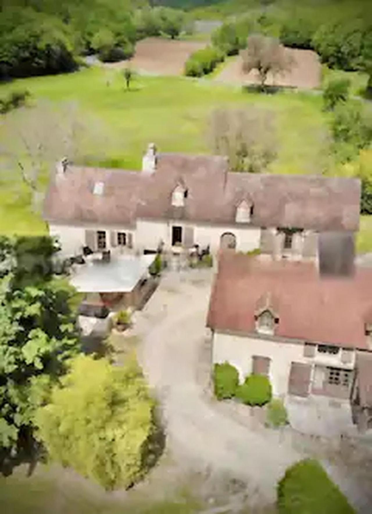 Vila Domaine Du Bonheur En Pierre Avec Piscine, Proche Sarlat Carlux Exteriér fotografie