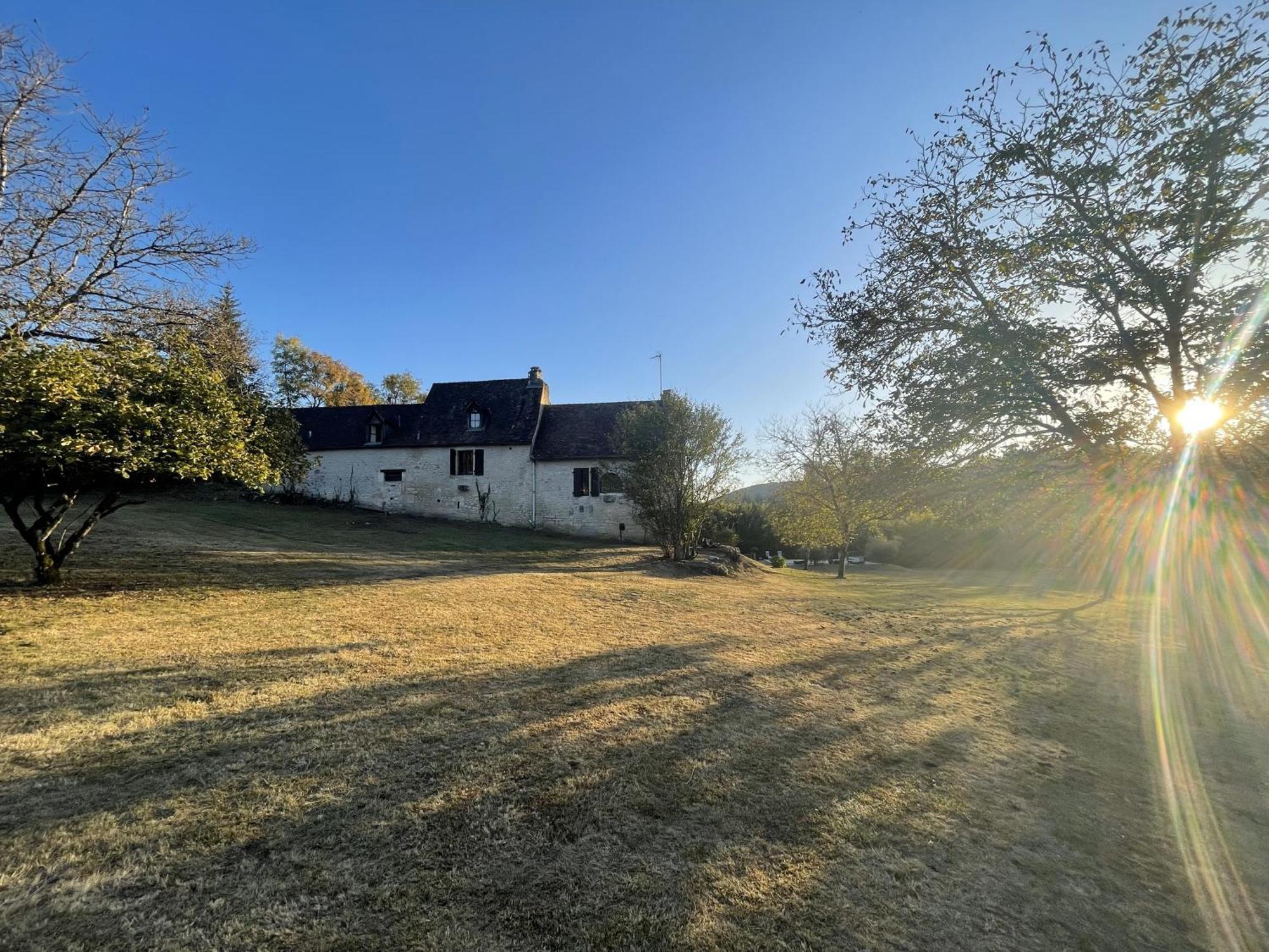 Vila Domaine Du Bonheur En Pierre Avec Piscine, Proche Sarlat Carlux Exteriér fotografie