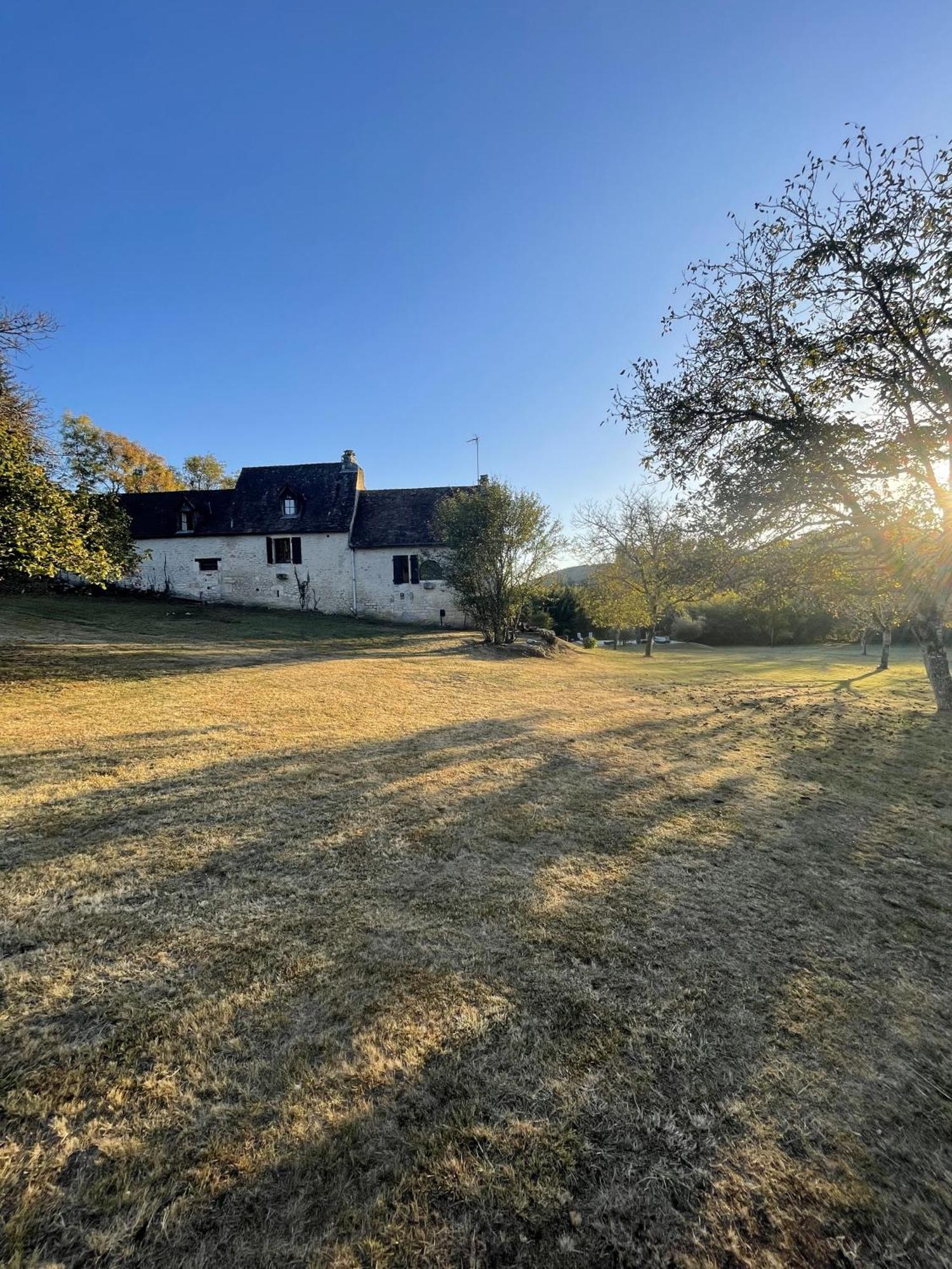 Vila Domaine Du Bonheur En Pierre Avec Piscine, Proche Sarlat Carlux Exteriér fotografie